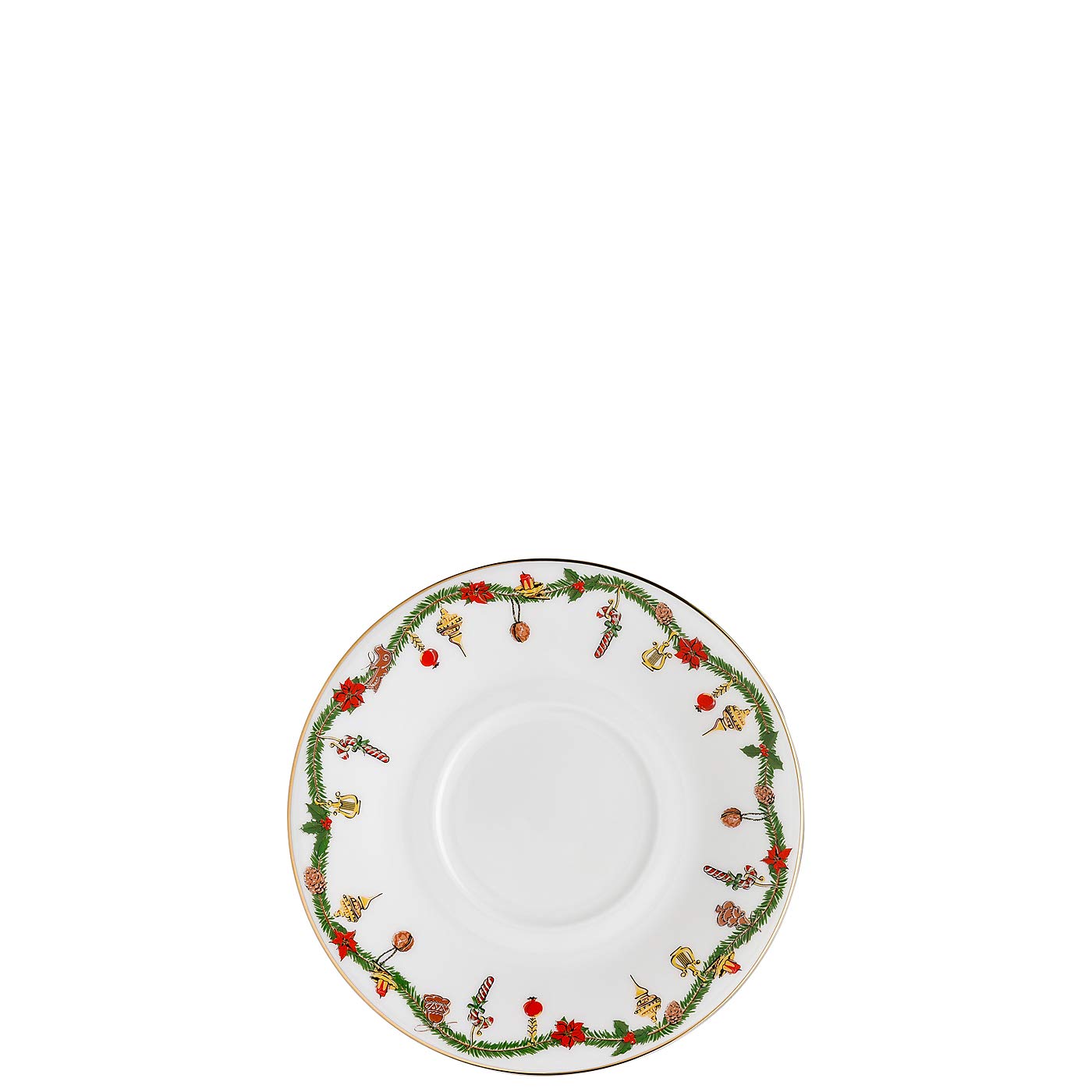 hutschenreuther-nora-christmas-kombi-untertasse-16-cm-bone-china image 1