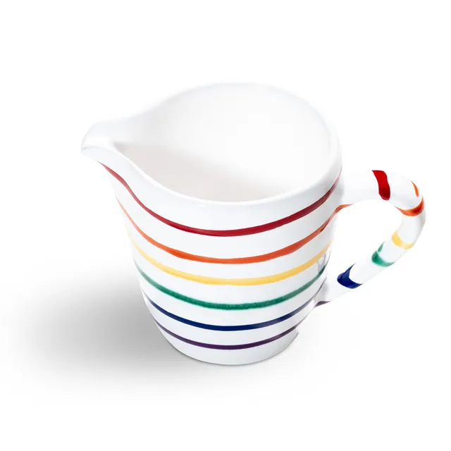 gmundner-keramik-milchgie-er-gourmet-0-2-liter-regenbogen-handgemacht-in-sterrei image 1