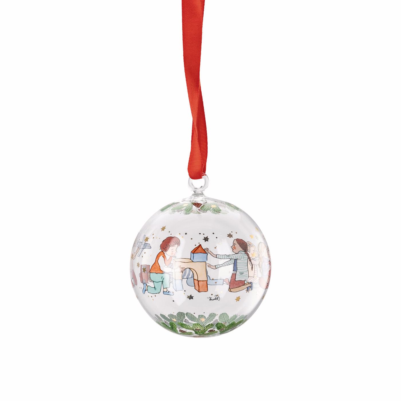 hutschenreuther-sammelkollektion-2025-weihnachtsspiele-glaskugel-7-cm image 1