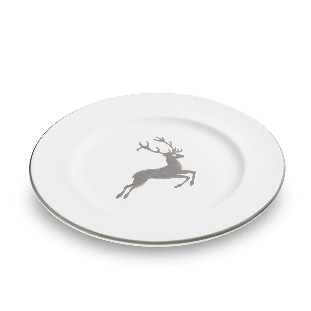 gmundner-keramik-dessertteller-gourmet-22-cm-rubinroter-hirsch image 5