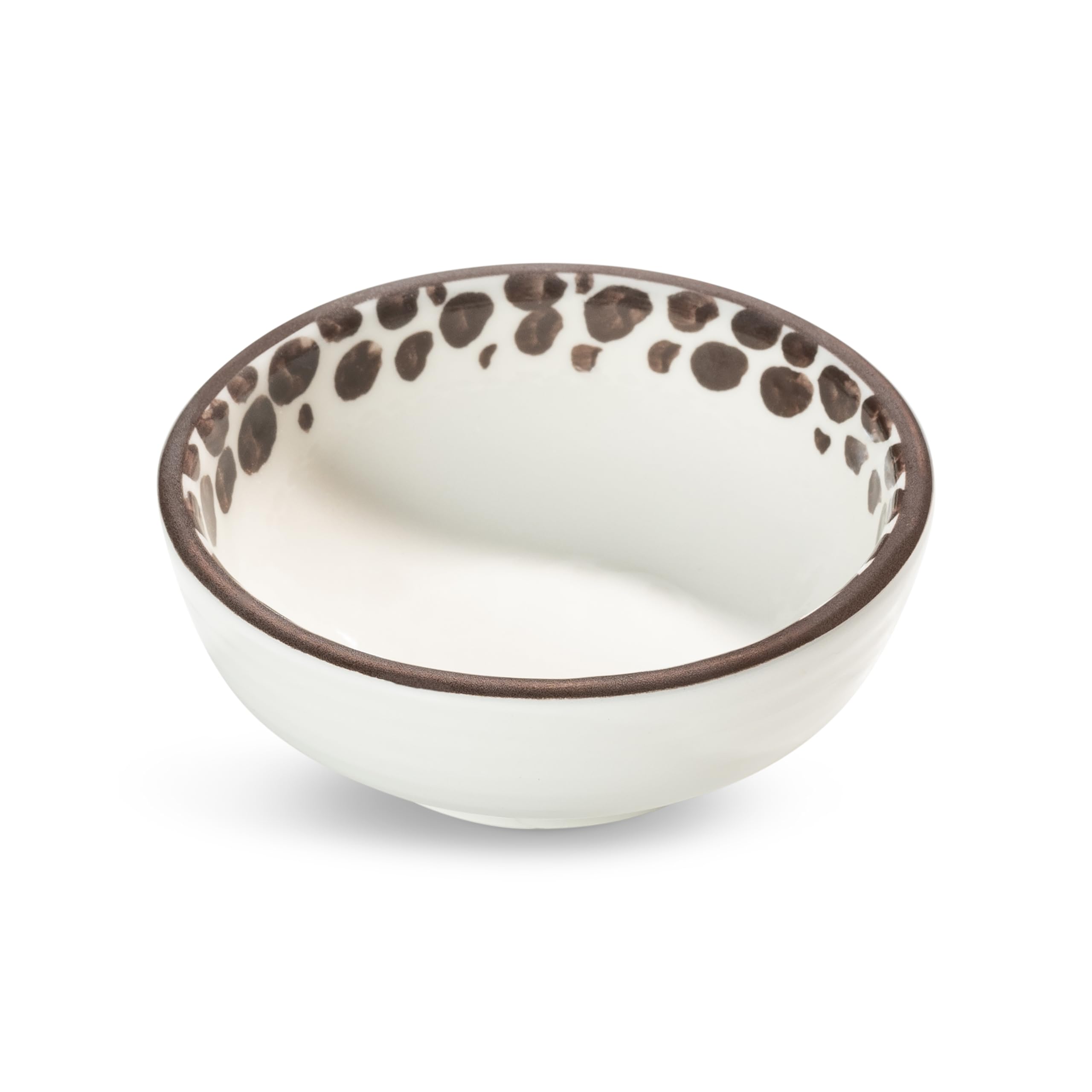 gmundner-keramik-etosha-braun-dip-sch-lchen-9cm-handgemacht-in-sterreich image 1