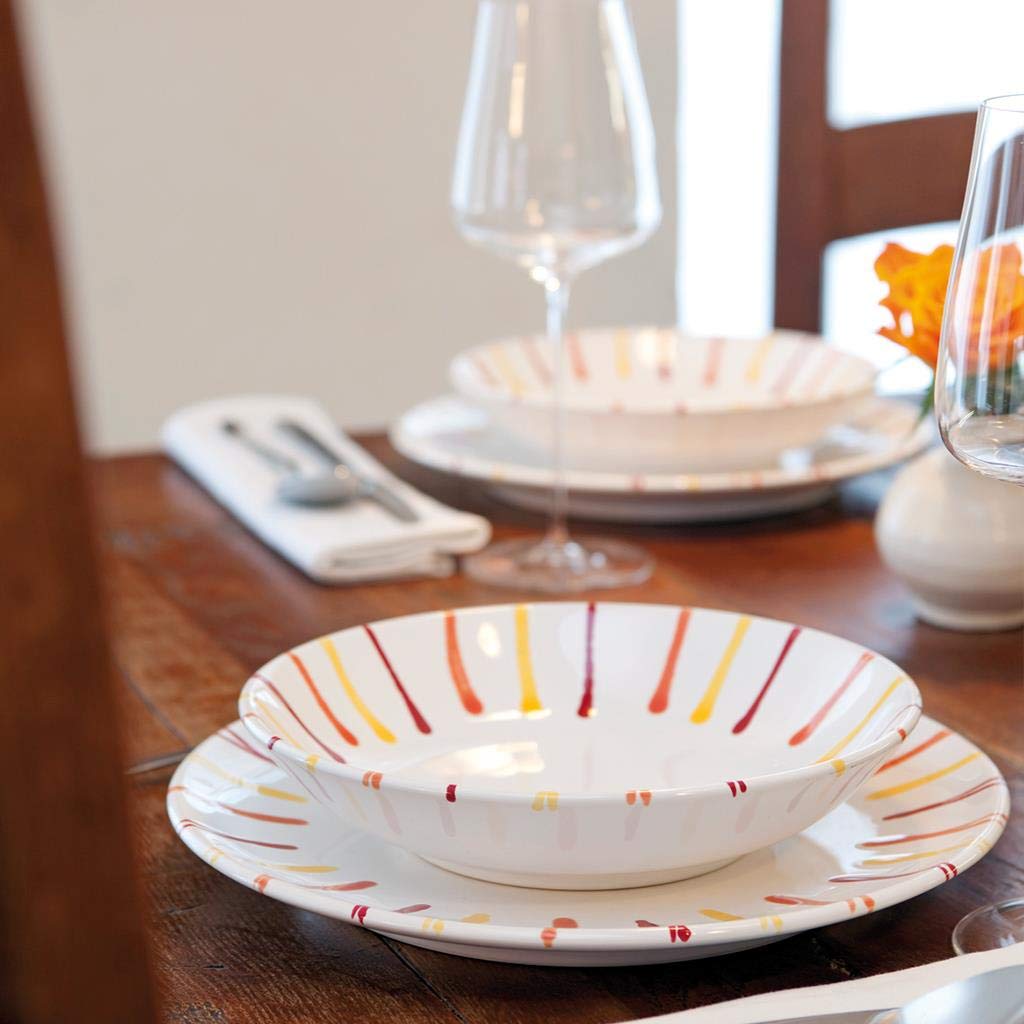 gmundner-keramik-dinner-for-two-classic-geschirrset-landlust-4-teilig-handgemach image 2