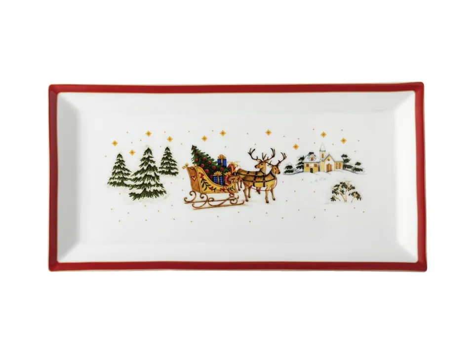 hutschenreuther-happy-wintertime-platte-eckig-36-x-18-cm image 1