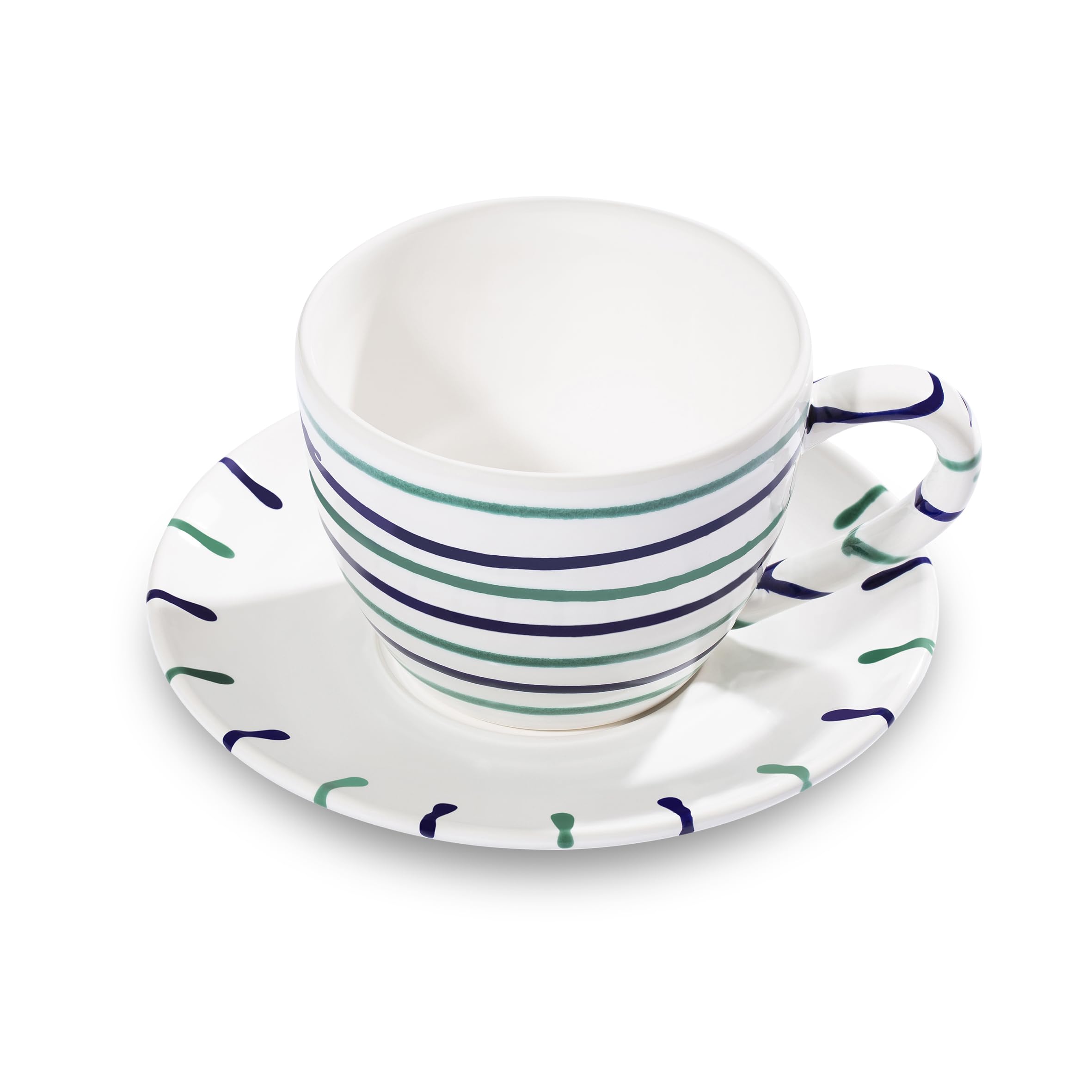 gmundner-keramik-traunsee-teetasse-maxima-mit-unterteller image 2