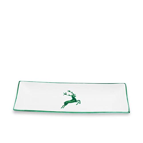 gmundner-keramik-platte-rechteckig-36x15-cm-gr-ner-hirsch image 3