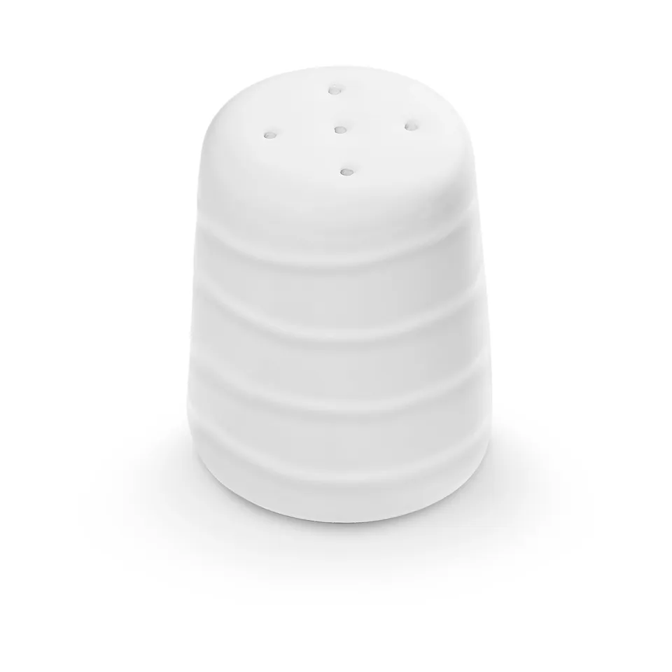 gmundner-keramik-wei-geflammt-salzstreuer-glatt-4-8-cm image 1