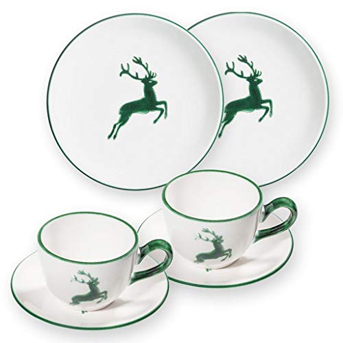 gmundner-keramik-gr-ner-hirsch-breakfast-for-two-geschirrset-6-teilig image 2