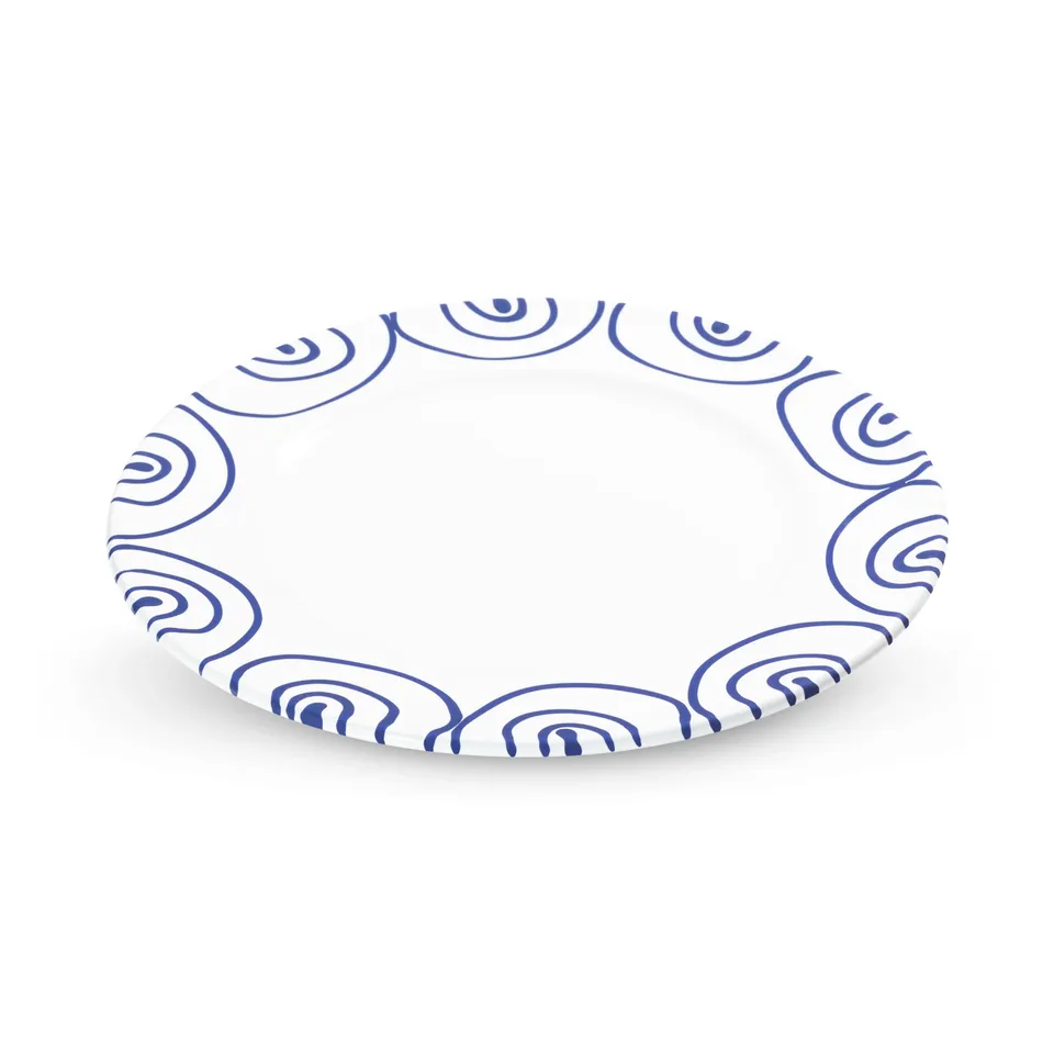 gmundner-keramik-dunkelblaugeflammt-speiseteller-gourmet-27cm-handgemacht-in-ste image 1