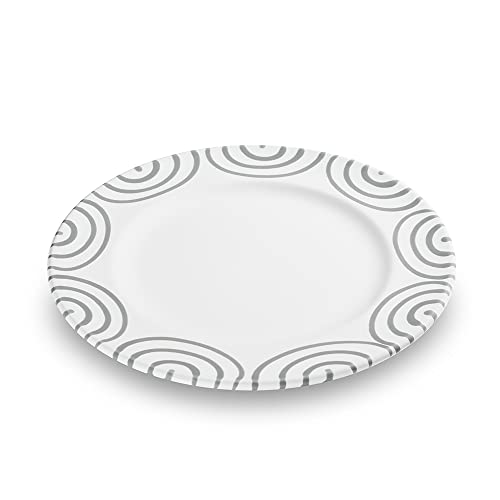 gmundner-keramik-dessertteller-gourmet-graugeflammt-22-cm image 2