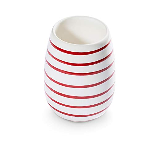 gmundner-keramik-vase-11-cm-rotgeflammt image 3