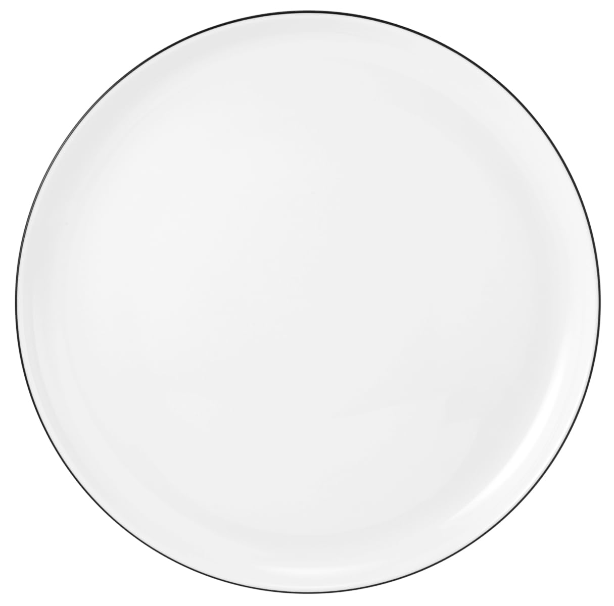 seltmann-weiden-lido-tafelservice-black-line-12-teilig-6-essteller-26-cm-6-suppe image 3