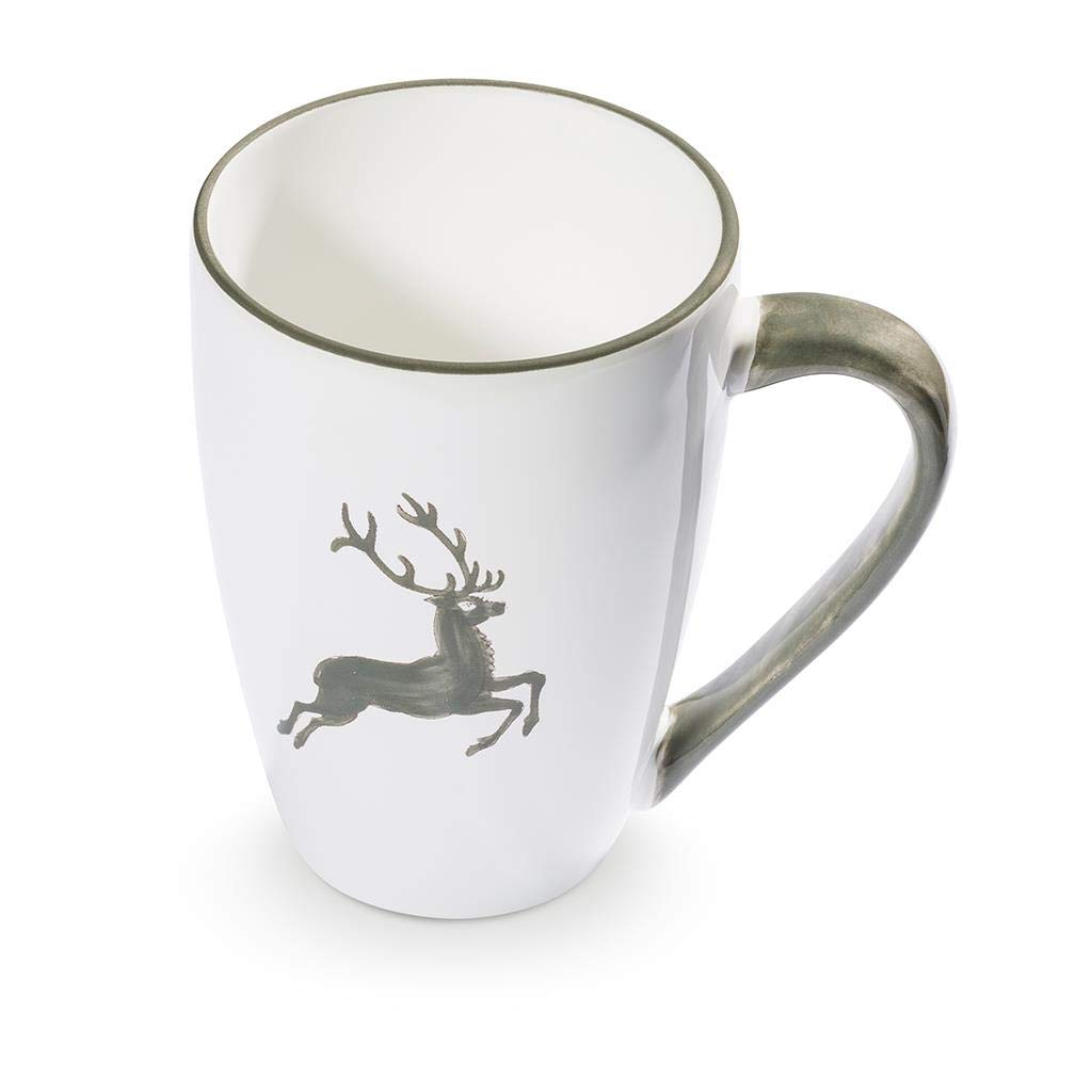 gmundner-keramik-fr-hst-cksbecher-supermax-0-5-liter-grauer-hirsch image 1