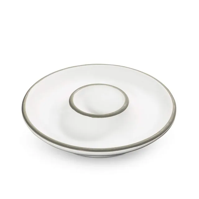 gmundner-keramik-eierbecher-glatt-12-cm-grauer-rand-handgemacht-in-sterreich image 1