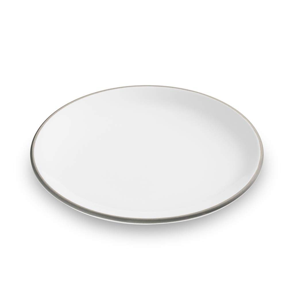gmundner-keramik-dessertteller-cup-grauer-rand-20-cm-handgemacht-in-sterreich image 1