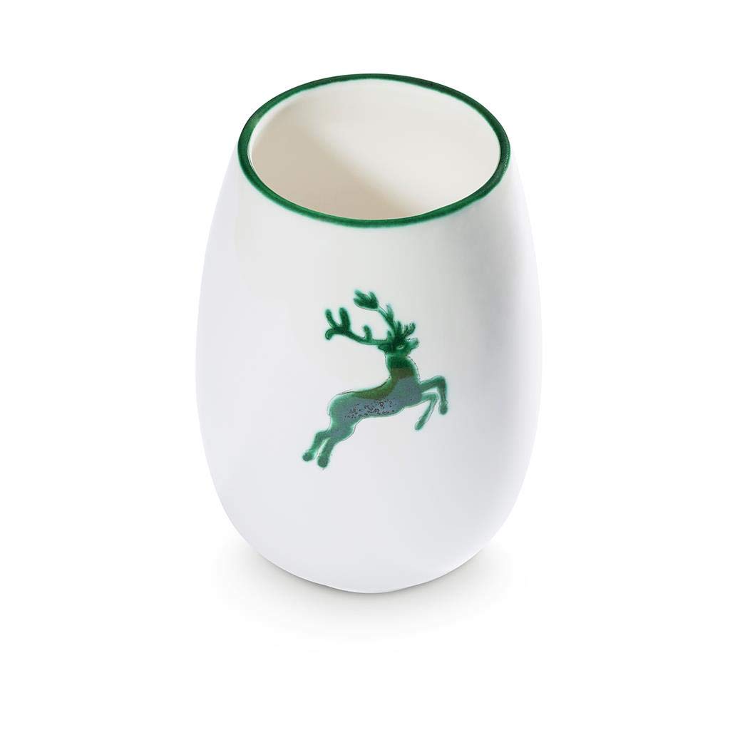 gmundner-keramik-gr-ner-hirsch-vase-15-cm image 1