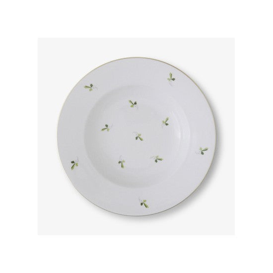 augarten-suppenteller-schubert-25-cm-wiener-porzellan-mit-weinlaubdekor image 1