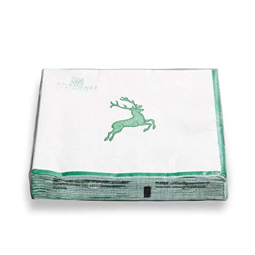 gmundner-keramik-gr-ner-hirsch-lunchservietten-33x33-cm-20-st-ck image 2
