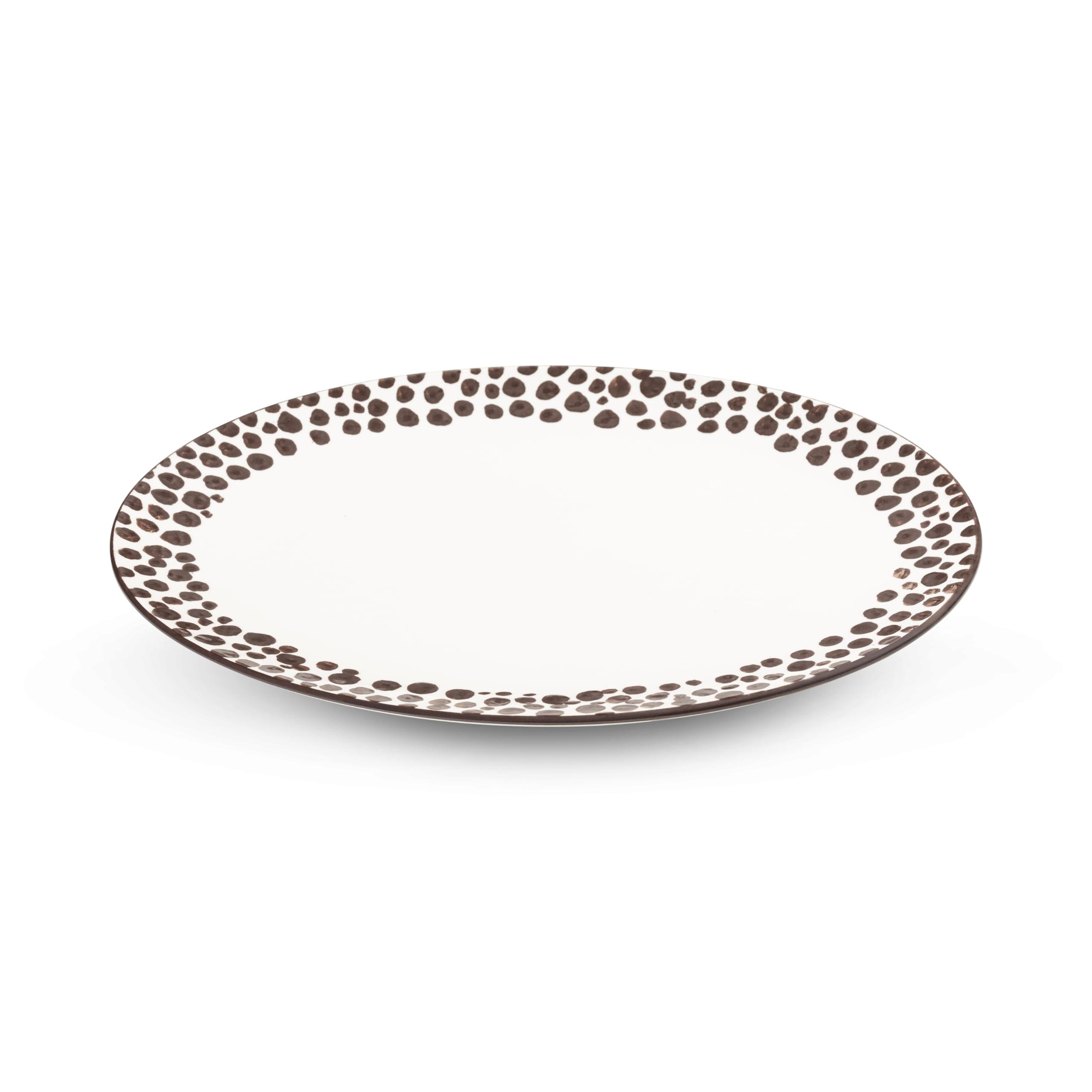 gmundner-keramik-etosha-braun-platte-oval-33x26cm-handgemacht-in-sterreich image 1