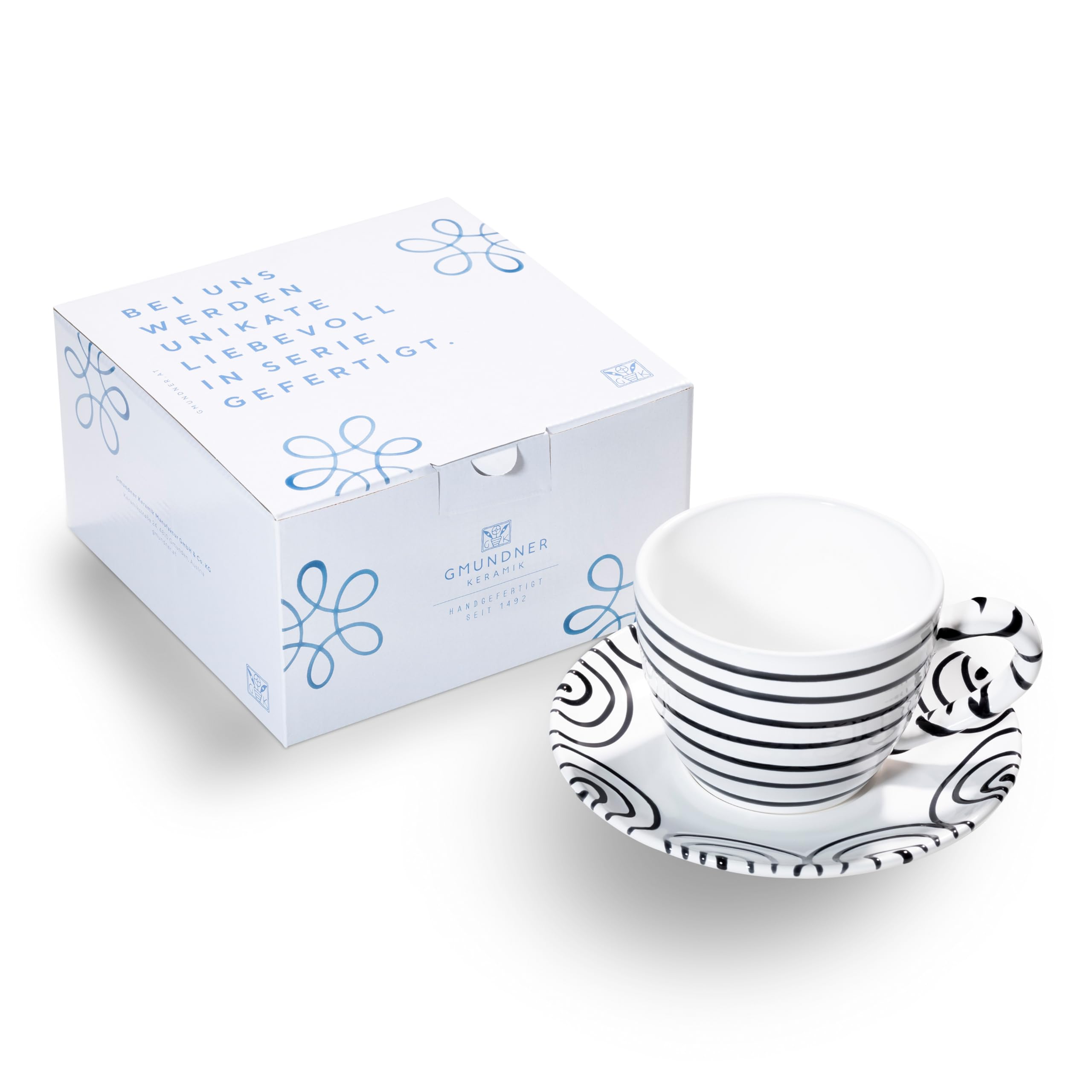 gmundner-keramik-schwarzgeflammt-teetasse-maxima-mit-unterteller-handgemacht-in- image 3